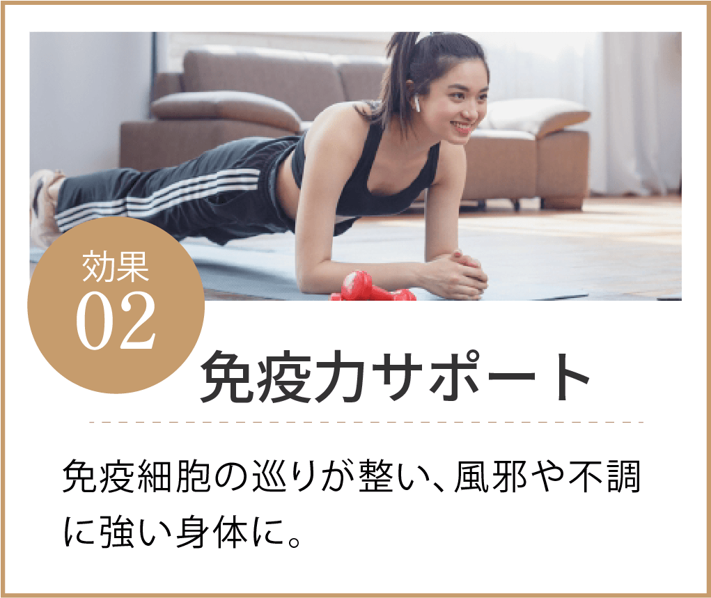 免疫力サポート